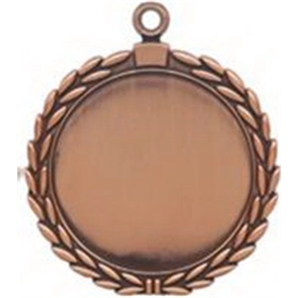 2 5/8" Garland Design Insert Medals - Holds 2" - 2 5/8" Garland Design Insert Medals - Holds 2" - Image 2 of 2