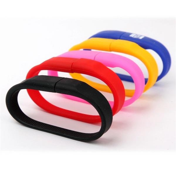 Wristband USB Flash Drive - Wristband USB Flash Drive - Image 1 of 7