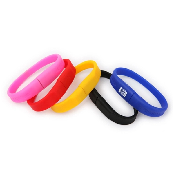 Wristband USB Flash Drive - Wristband USB Flash Drive - Image 3 of 7
