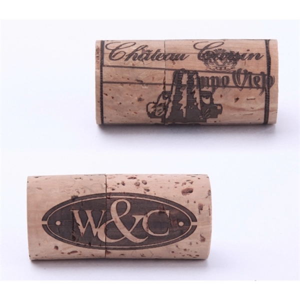 Cork USB Flash Drive - Cork USB Flash Drive - Image 1 of 2