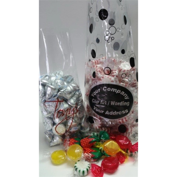 3" x 1.5"x 11"  Custom printed cellophane bags - 3" x 1.5"x 11"  Custom printed cellophane bags - Image 1 of 6