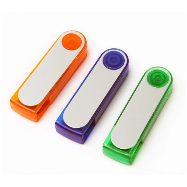 Translucent Swivel USB Flash Drive - Translucent Swivel USB Flash Drive - Image 1 of 4