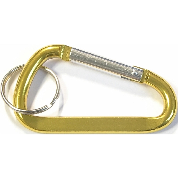 Carabiner with split key ring - Carabiner with split key ring - Image 6 of 8