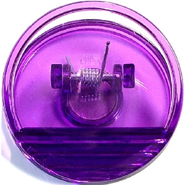 Round Shape Magnetic Memo Clip Holder - Round Shape Magnetic Memo Clip Holder - Image 5 of 7