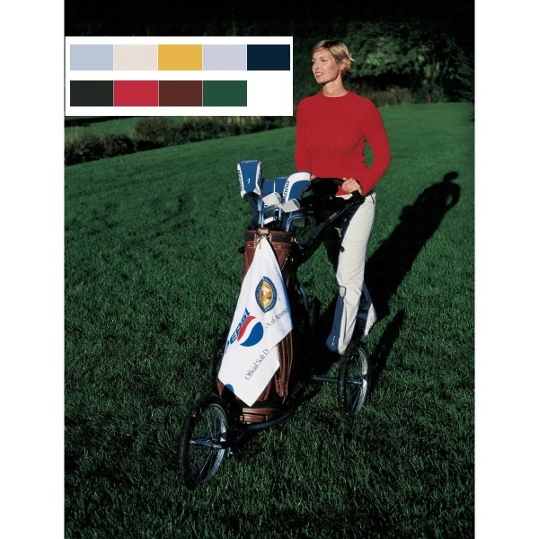 Turkish Signature Ultraweight Golf Towel  16" x 25" - Turkish Signature Ultraweight Golf Towel  16" x 25" - Image 10 of 13
