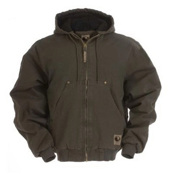 Berne Original Washed Hooded Jacket - Berne Original Washed Hooded Jacket - Image 2 of 9