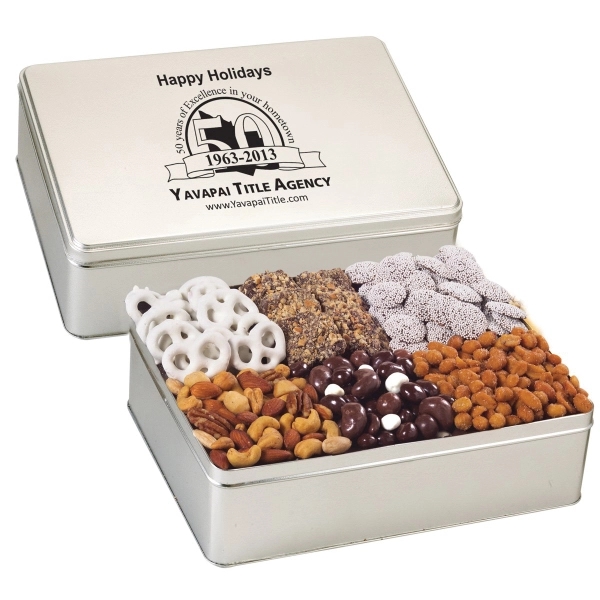 6 Way Deluxe Gift Tin - Luxury Sweet Sampler - 6 Way Deluxe Gift Tin - Luxury Sweet Sampler - Image 0 of 0