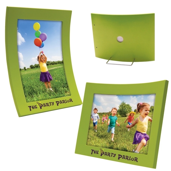 4 x 6 Curved Wood Color Pop Frame - 4 x 6 Curved Wood Color Pop Frame - Image 2 of 2