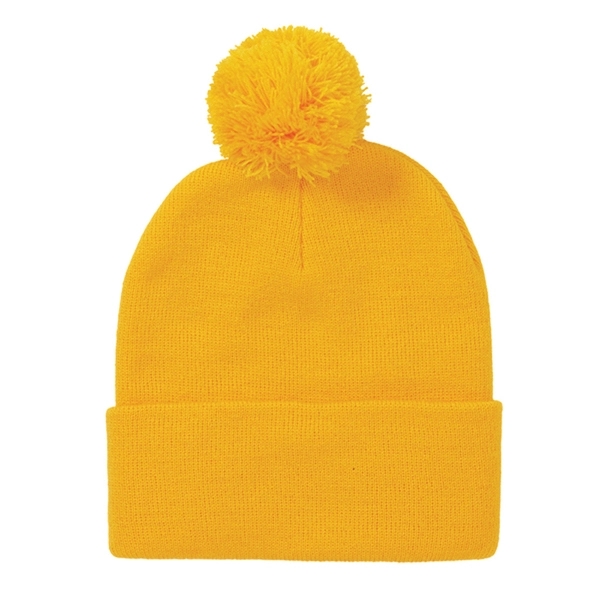 12" Pom-Pom Knit