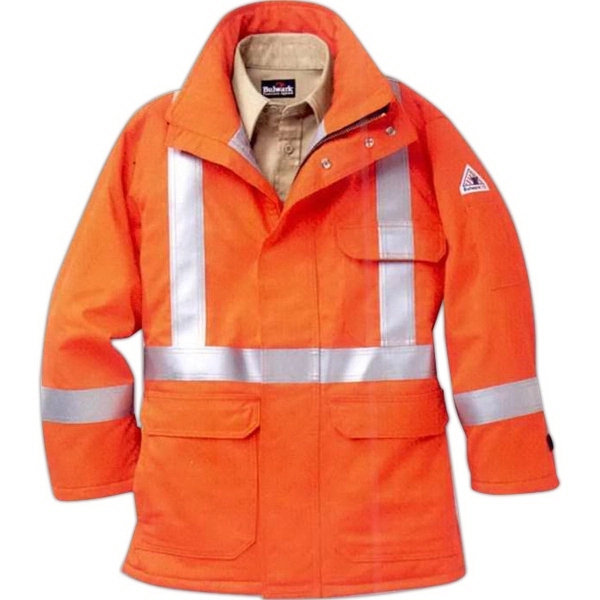 Deluxe Parka Jacket with CSA Compliant Reflective Trim - Deluxe Parka Jacket with CSA Compliant Reflective Trim - Image 0 of 0