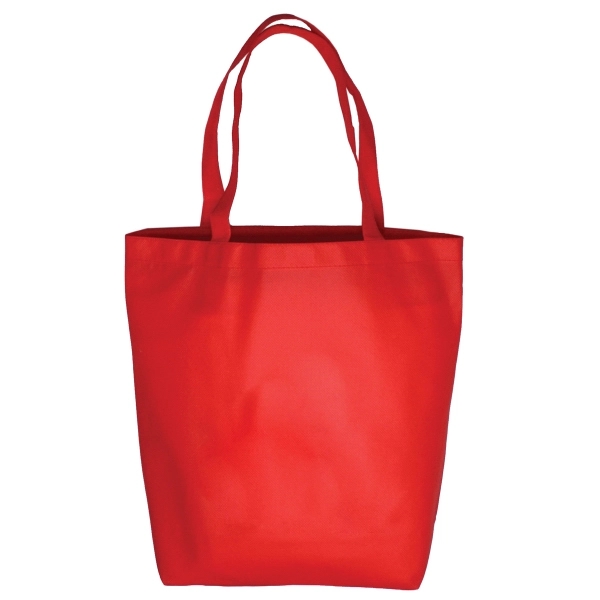 15" x 14" x 5"- CORAL ECONOMY Grocery and Shopping Tote Bag - 15" x 14" x 5"- CORAL ECONOMY Grocery and Shopping Tote Bag - Image 7 of 7