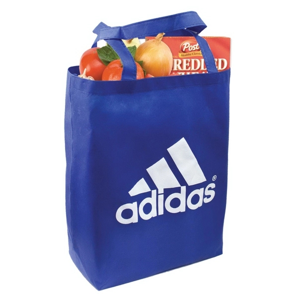 15" x 14" x 5"- CORAL ECONOMY Grocery and Shopping Tote Bag - 15" x 14" x 5"- CORAL ECONOMY Grocery and Shopping Tote Bag - Image 1 of 7