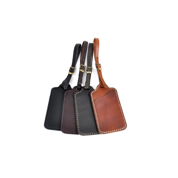 Leather Luggage Tags Rustic - Vachetta - Leather Luggage Tags Rustic - Vachetta - Image 0 of 2