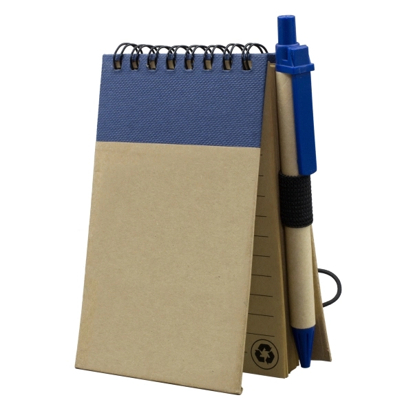 Eco Inspired Jotter Notepad Notebook with Matching Color - Eco Inspired Jotter Notepad Notebook with Matching Color - Image 6 of 9