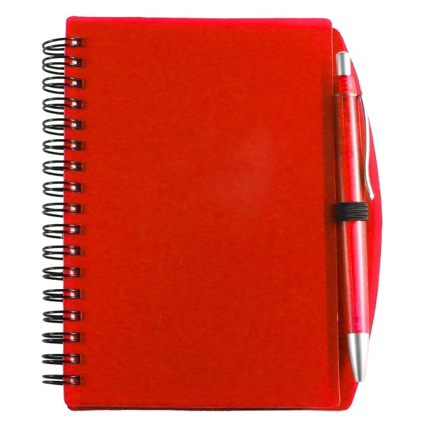 Carmel Jotter Notepad Notebook with Pen - Carmel Jotter Notepad Notebook with Pen - Image 4 of 7