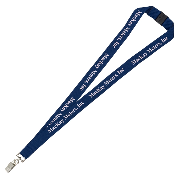 3/4" Silkscreen Lanyard with Breakaway Safety Release - 3/4" Silkscreen Lanyard with Breakaway Safety Release - Image 5 of 15