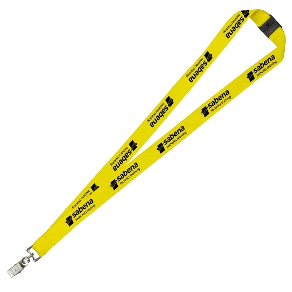 3/4" Silkscreen Lanyard with Breakaway Safety Release - 3/4" Silkscreen Lanyard with Breakaway Safety Release - Image 13 of 15