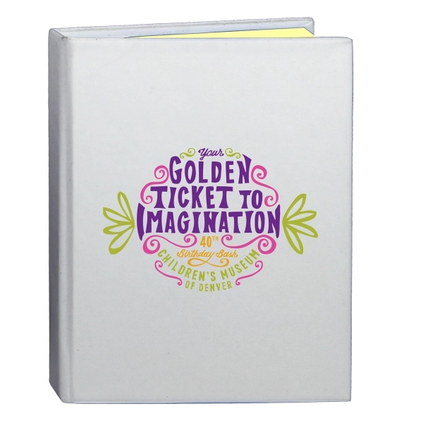 Custom Full Size Sticky Notes and Flags Notepad Notebook