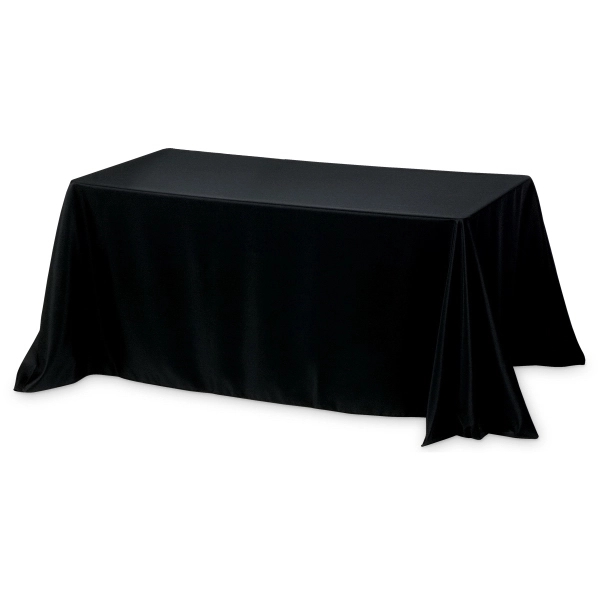 Custom Eight' 3-Sided Economy Table Covers & Throws