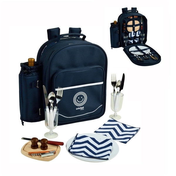 Two Person Picnic Backpack - Two Person Picnic Backpack - Image 6 of 10
