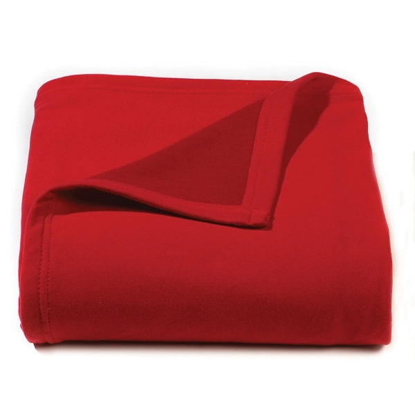 Red Jersey Fleece Throw Blanket - Red Jersey Fleece Throw Blanket - Image 0 of 0