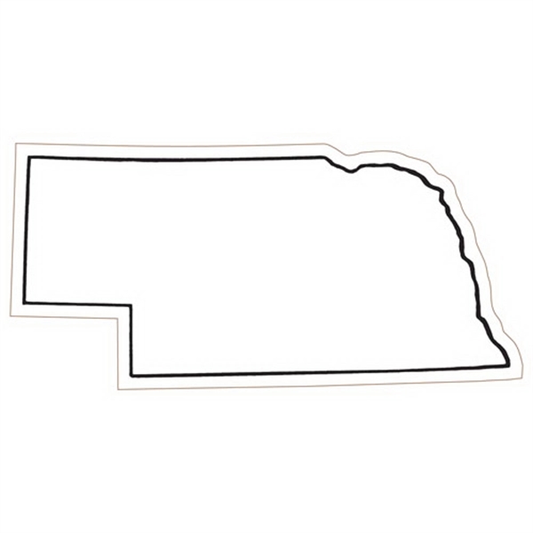 Nebraska State Magnet - Nebraska State Magnet - Image 1 of 1