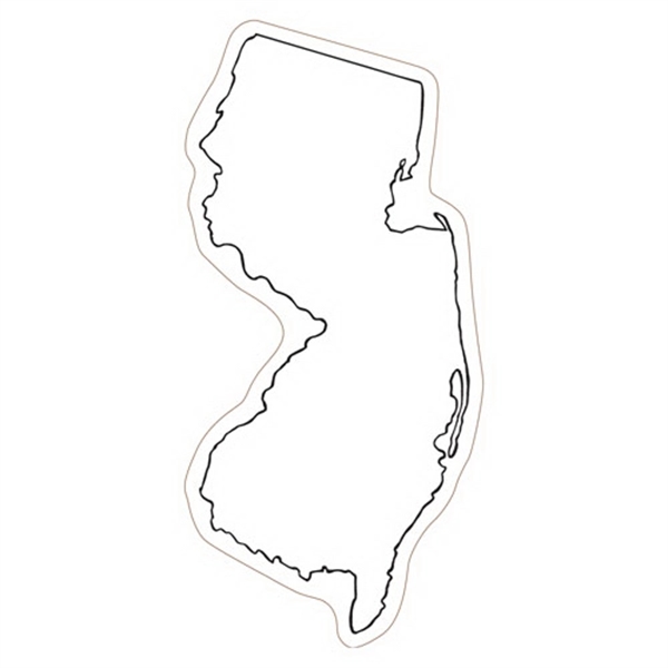 New Jersey State Magnet - New Jersey State Magnet - Image 1 of 1