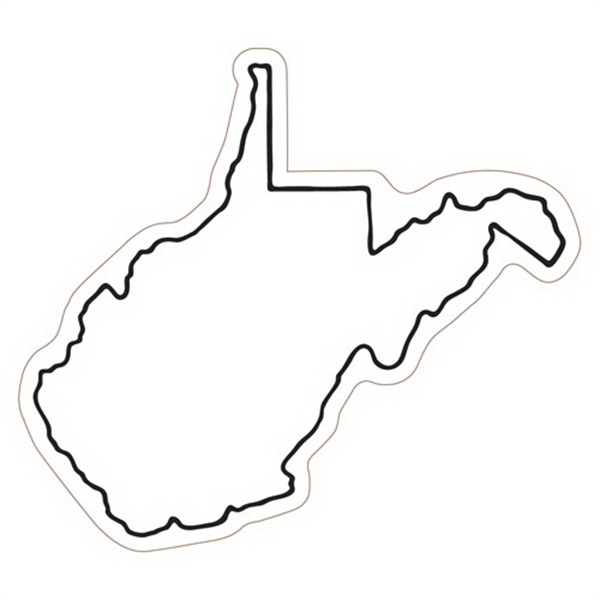 West Virginia State Magnet - West Virginia State Magnet - Image 1 of 1