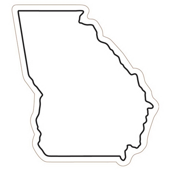 Custom Georgia State Magnet