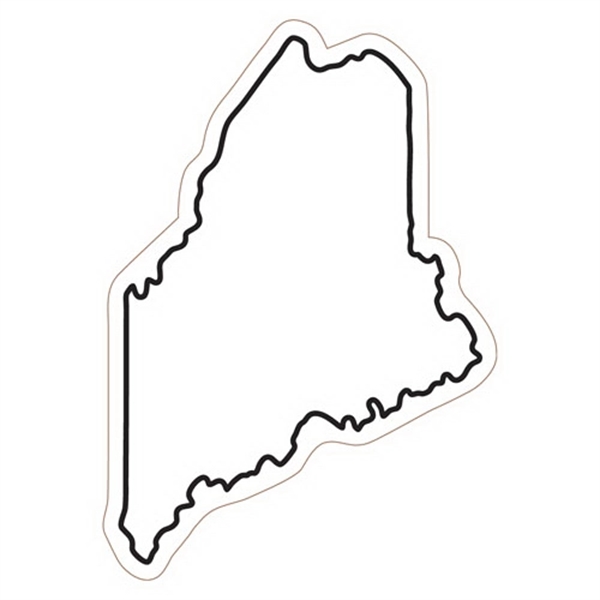 Custom Maine State Magnet