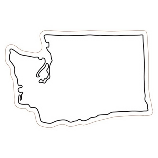 Custom Washington State Magnet