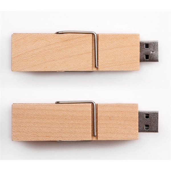 Clothespin Clip Style USB Flash Drive - Clothespin Clip Style USB Flash Drive - Image 2 of 2