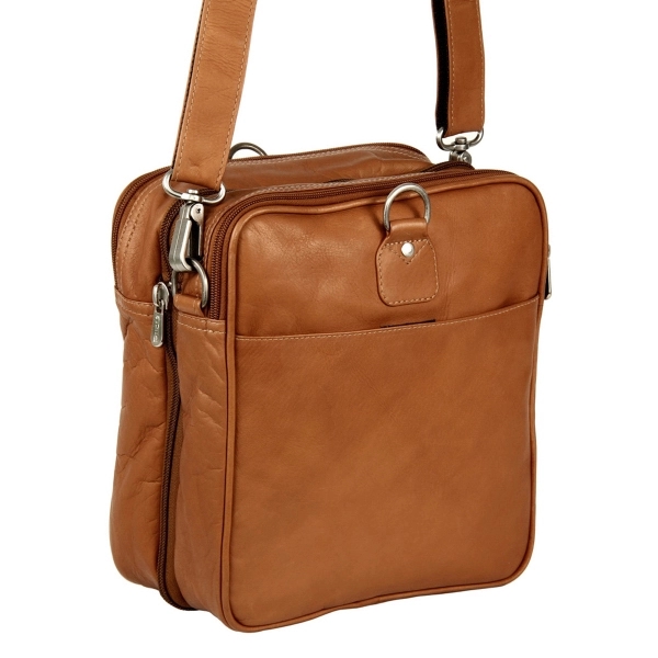 Genuine Leather Collapsable Duffel To Carry-All - Genuine Leather Collapsable Duffel To Carry-All - Image 1 of 2