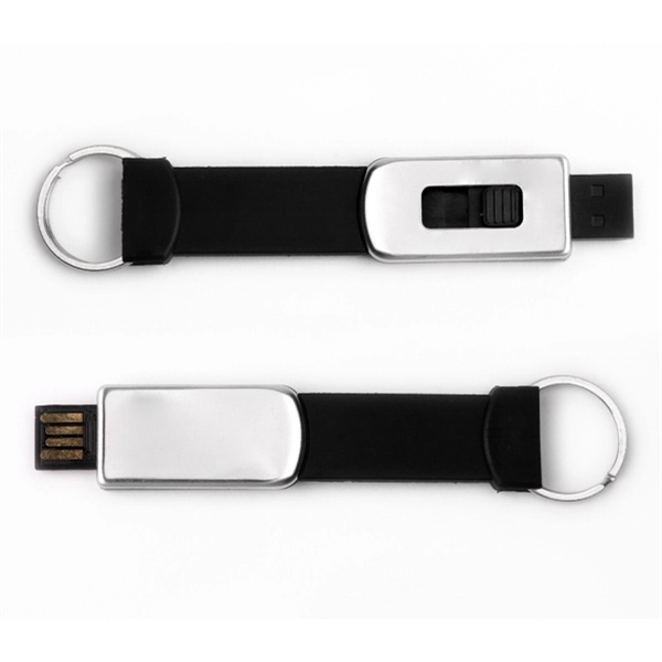 Keyring Strap with Retractable USB Flash Drive - Keyring Strap with Retractable USB Flash Drive - Image 3 of 3