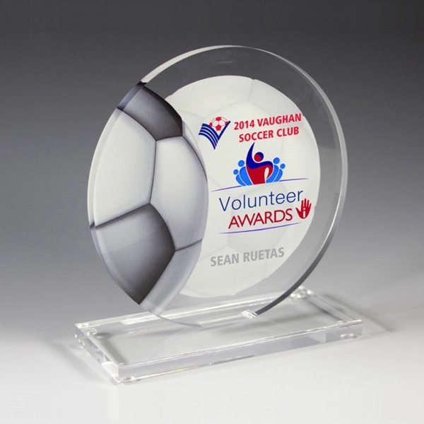 Custom Soccer Achievement Award