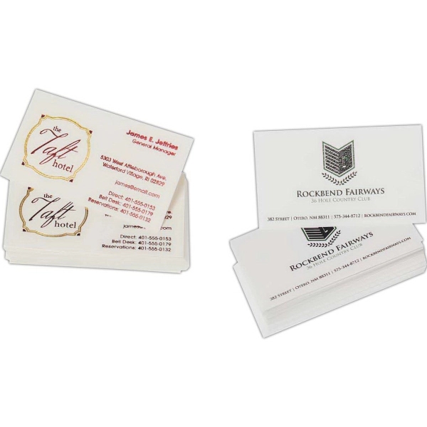 Spot Color & Foil Stamped Business Cards - Spot Color & Foil Stamped Business Cards - Image 0 of 0