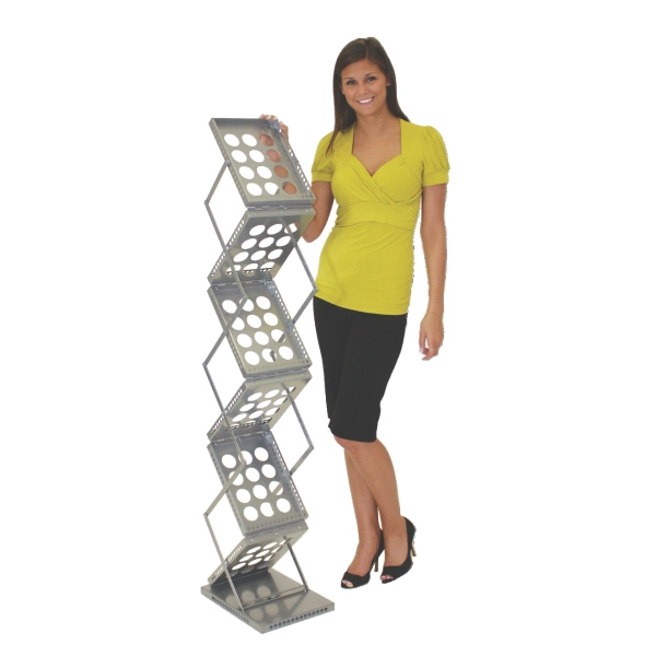 Zedup 1 6 Pocket Literature Rack - Zedup 1 6 Pocket Literature Rack - Image 0 of 1