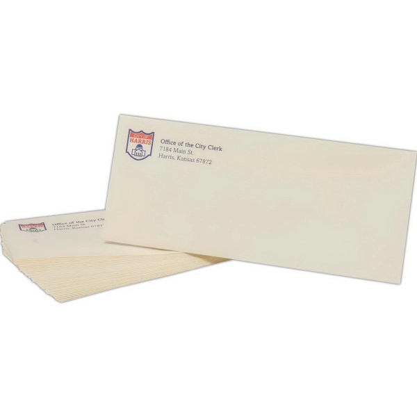 Spot Color Stationery Envelope - White Wove 24 lb. Stock - Spot Color Stationery Envelope - White Wove 24 lb. Stock - Image 0 of 0