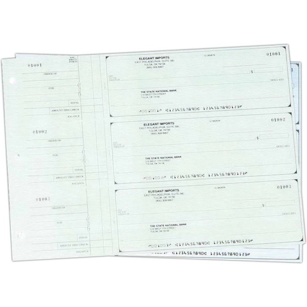 Three-to-a-Page Checks - Three-to-a-Page Checks - Image 0 of 0