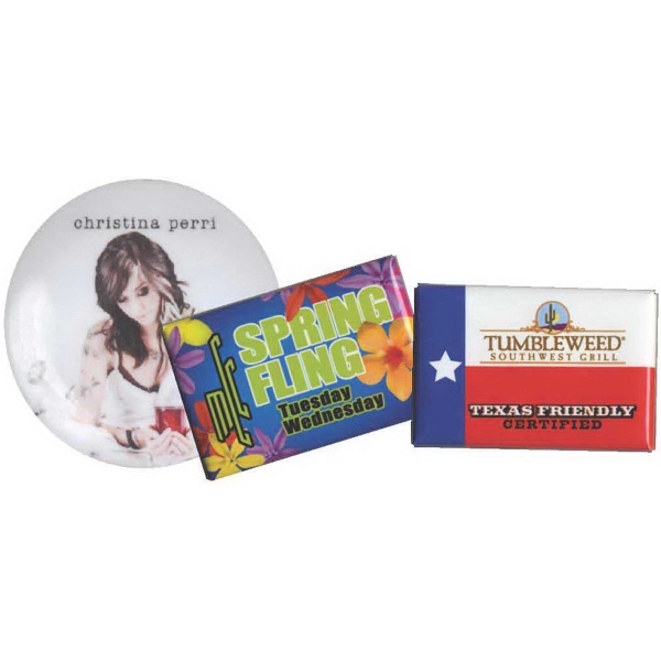 Full Color Rectangle Button - Full Color Rectangle Button - Image 0 of 0