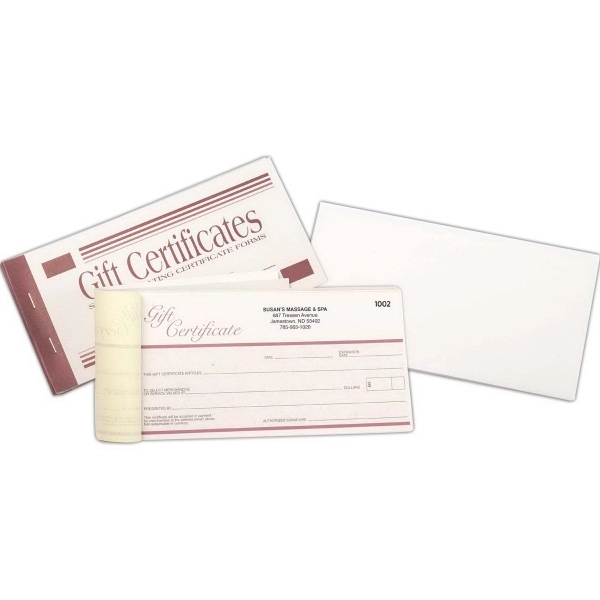 Gift Certificate Book - Gift Certificate Book - Image 0 of 0
