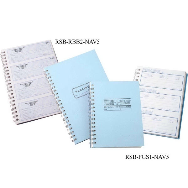 Receipt Book - 7 3/8" x 11" - Receipt Book - 7 3/8" x 11" - Image 0 of 0