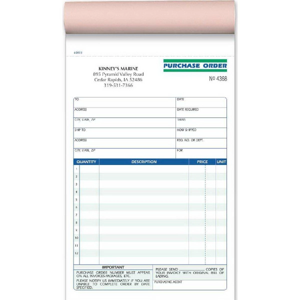 Purchase Order Book - Purchase Order Book - Image 0 of 0