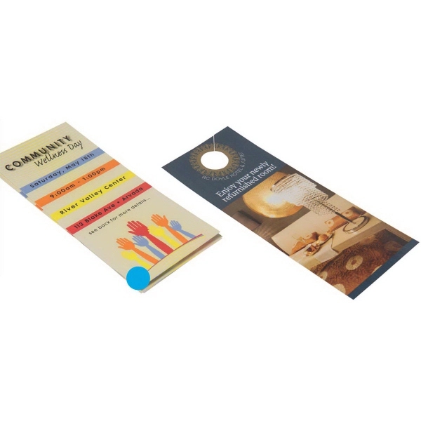 Full Color Door Hanger - White 14 pt. C2S Paper Stock - Full Color Door Hanger - White 14 pt. C2S Paper Stock - Image 0 of 0