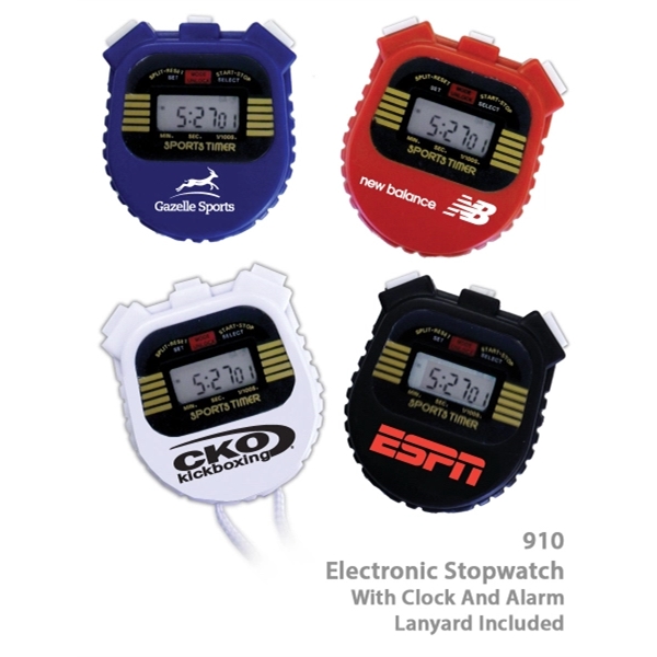 Popular Electronic Digital Stopwatch with Chronometer - Popular Electronic Digital Stopwatch with Chronometer - Image 0 of 8