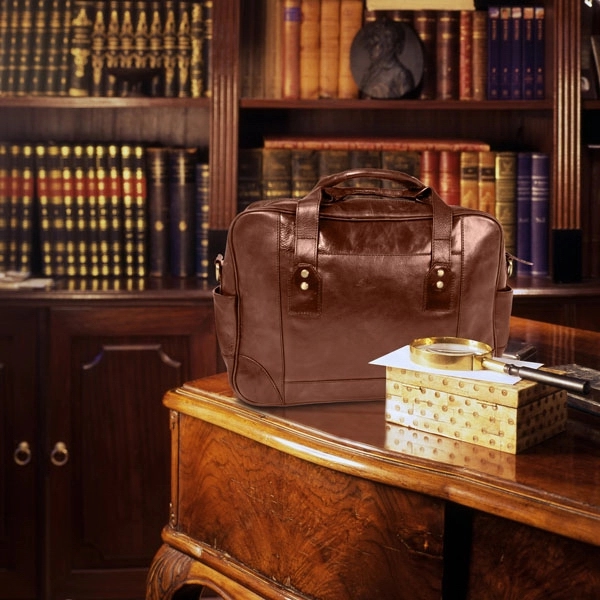 Westbridge Leather Business Case Plum Grove