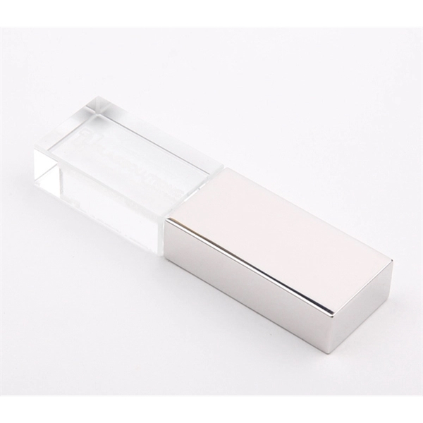 Crystal LED Light USB Flash Drive - Crystal LED Light USB Flash Drive - Image 3 of 3