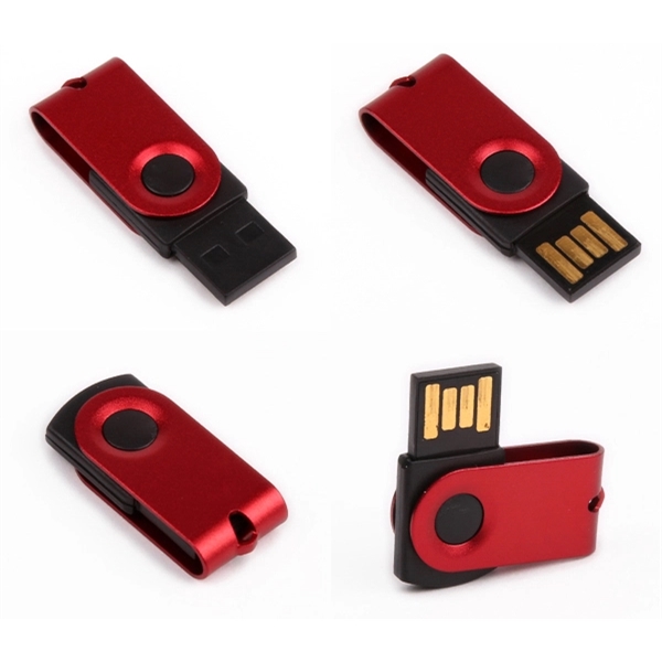 Ultra Mini Swivel USB Flash Drive - Ultra Mini Swivel USB Flash Drive - Image 2 of 6