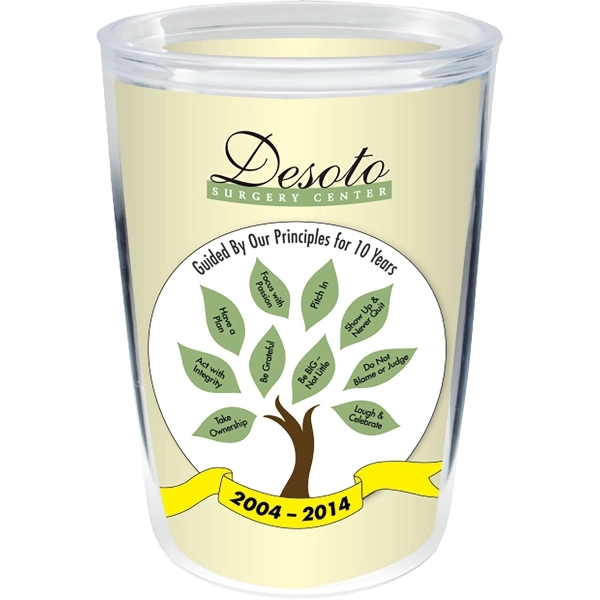 Thermal Double Wall Tumbler - White Printed Insert - Thermal Double Wall Tumbler - White Printed Insert - Image 0 of 2