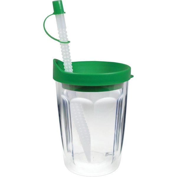 Thermal Double Wall Travel Tumbler w/ Lid & Straw - Decal - Thermal Double Wall Travel Tumbler w/ Lid & Straw - Decal - Image 3 of 10
